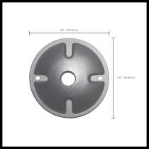 1 LT DIE CAST MOUNTING PLATE - 60-673