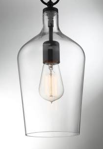 HARTLEY 1 LIGHT PENDANT - 60-6749