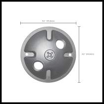2 LT DIE CAST MOUNTING PLATE - 60-674