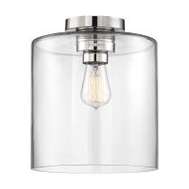 CHANTECLEER 1 LIGHT SEMI FLUSH - 60-6778