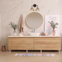 SLOAN 2 LIGHT VANITY - 60-6792
