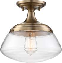 KEW 1 LIGHT SEMI FLUSH - 60-6797