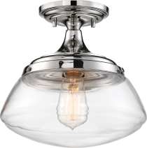 KEW 1 LIGHT SEMI FLUSH - 60-6798