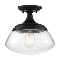 KEW 1 LIGHT SEMI FLUSH - 60-6799