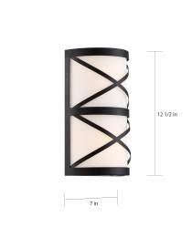 SYLPH 2 LIGHT VANITY - 60-6840