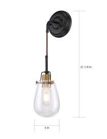 TOLEO 1 LIGHT SCONCE - 60-6851