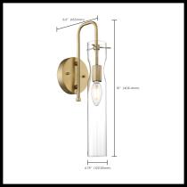 SPYGLASS 1 LIGHT WALL SCONCE - 60-6855