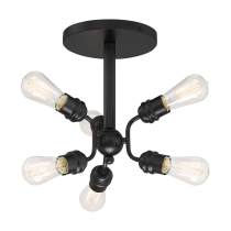 FARADAY 6 LIGHT SEMI FLUSH - 60-6916
