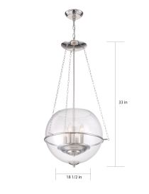 ODYSSEY 4 LIGHT PENDANT - 60-6953