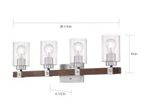 ARABEL 4 LIGHT VANITY - 60-6964