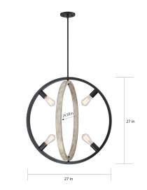 AUGUSTA 4 LIGHT PENDNAT - 60-6985