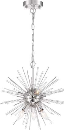 CIRRUS 6 LIGHT CHANDELIER - 60-6991