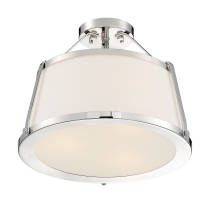CUTTY 3LT SEMI FLUSH - 60-6996