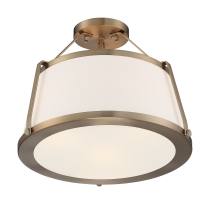 CUTTY 3LT SEMI FLUSH - 60-6997