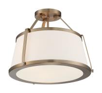 CUTTY 3LT SEMI FLUSH - 60-6997