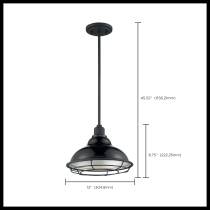NEWBRIDGE 1LT LARGE PENDANT - 60-7004