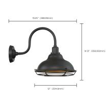 NEWBRIDGE 1LT LG OUTDOOR WALL - 60-7012