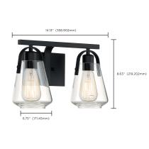 SKYBRIDGE 2 LIGHT VANITY - 60-7102