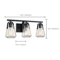 SKYBRIDGE 3 LIGHT VANITY - 60-7103