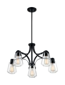 SKYBRIDGE 5 LIGHT CHANDELIER - 60-7105