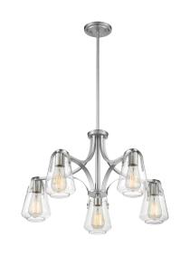SKYBRIDGE 5 LIGHT CHANDELIER - 60-7115