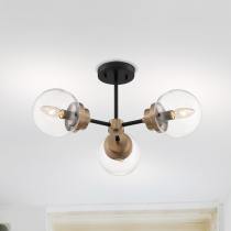 AXIS 3 LIGHT SEMI FLUSH - 60-7123