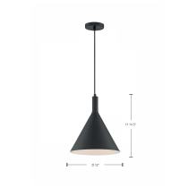 LIGHTCAP 1LT LARGE PENDANT - 60-7128