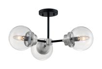 AXIS 3 LIGHT SEMI FLUSH - 60-7133