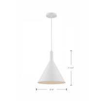LIGHTCAP 1LT LARGE PENDANT - 60-7138