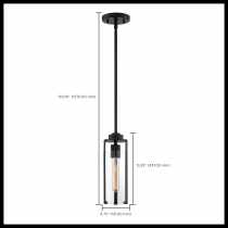 MARINA 1 LIGHT MINI PENDANT - 60-7160