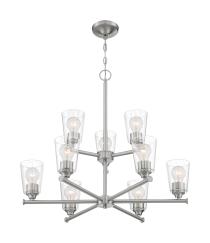 BRANSEL 9 LIGHT CHANDELIER - 60-7189