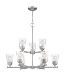 BRANSEL 9 LIGHT CHANDELIER - 60-7189