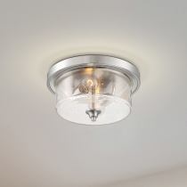 BRANSEL 2 LIGHT FLUSH MOUNT - 60-7190