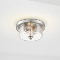 BRANSEL 2 LIGHT FLUSH MOUNT - 60-7190