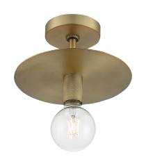 BIZET 1 LIGHT SEMI FLUSH - 60-7244