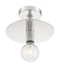 BIZET 1 LIGHT SEMI FLUSH - 60-7254