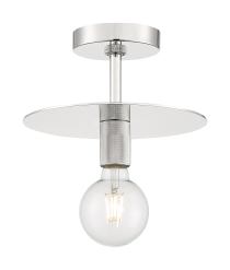 BIZET 1 LIGHT SEMI FLUSH - 60-7254