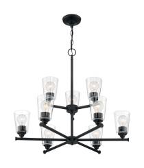 BRANSEL 9 LIGHT CHANDELIER - 60-7289