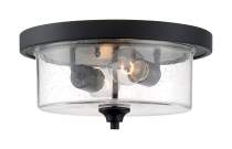 BRANSEL 2 LIGHT FLUSH MOUNT - 60-7290