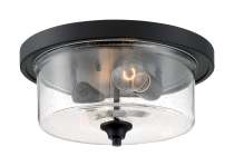 BRANSEL 2 LIGHT FLUSH MOUNT - 60-7290