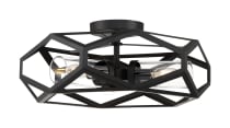 ZEMI 3 LIGHT FLUSH MOUNT - 60-7303