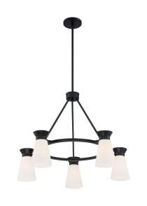 CALETA 5 LIGHT CHANDELIER - 60-7315