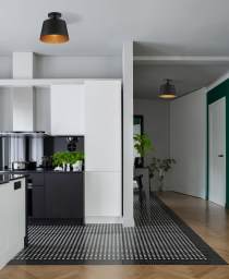 MOTIF 1LT 7" SEMI FLUSH - 60-7331