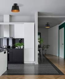 MOTIF 1LT 7" SEMI FLUSH - 60-7331