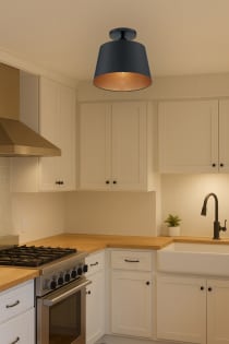 MOTIF 1LT 10" SEMI FLUSH - 60-7332