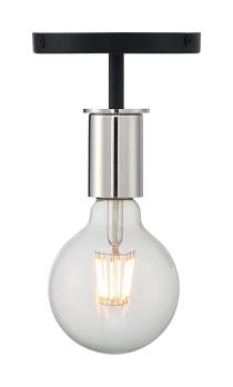 RYDER 1 LIGHT SEMI FLUSH - 60-7353