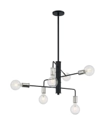RYDER 6 LIGHT CHANDELIER - 60-7354