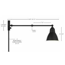 FULTON SWING ARM FIXTURE - 60-7366