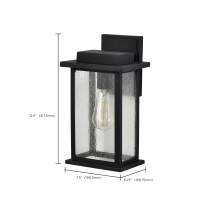 SULLIVAN 1 LT MED WALL LANTERN - 60-7375