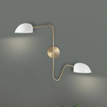 TRILBY 2 LIGHT WALL SCONCE - 60-7394